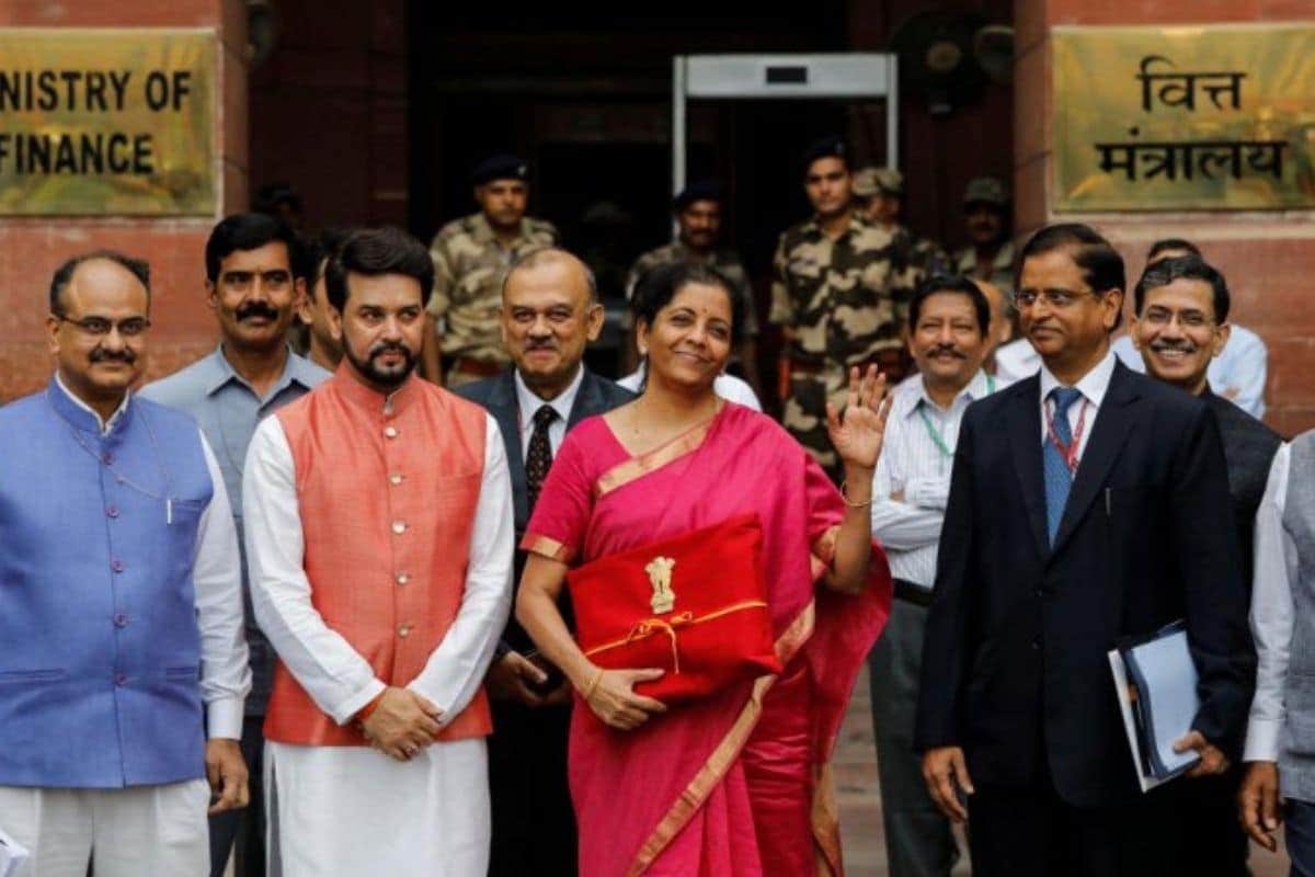 Budget 2026: A Look Back At FM Nirmala Sitharaman’s Budget Day Sarees Over The Years Budget 2026: A Look Back At FM Nirmala Sitharaman’s Budget Day Sarees Over The Years