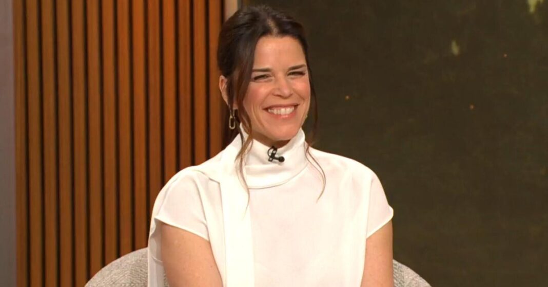 Neve Campbell on reprising “Scream” role and connecting to a younger generation